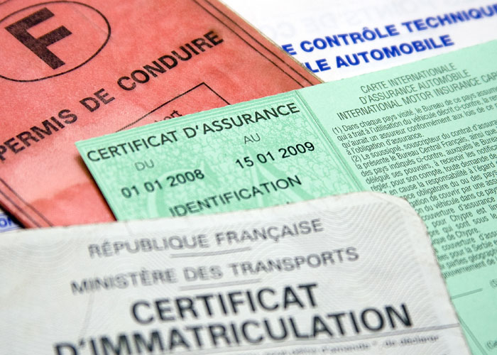 DOCUMENTS POUR ASSURER MA VOITURE