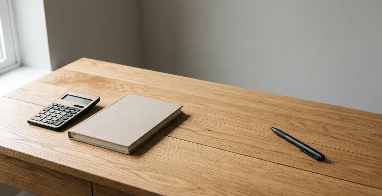 Composition minimaliste illustrant le calcul stratégique entre investissement immédiat et coût différé