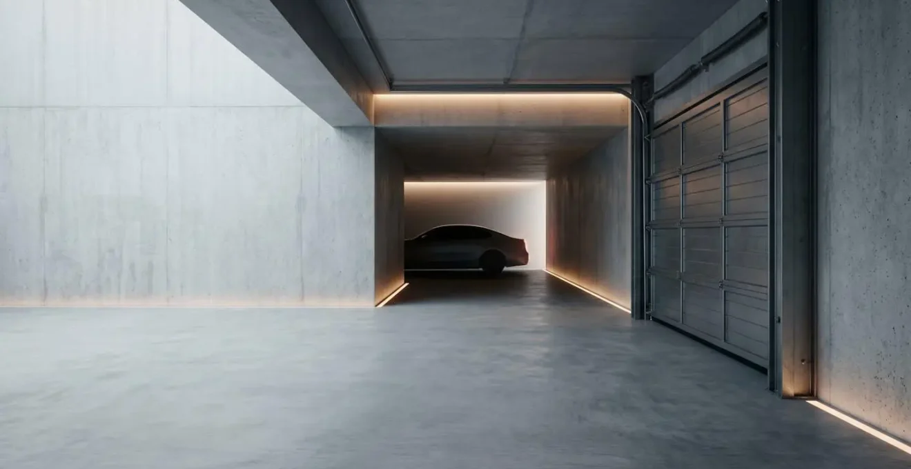 Garage individuel fermé sécurisé pour protection optimale contre le vol de véhicule