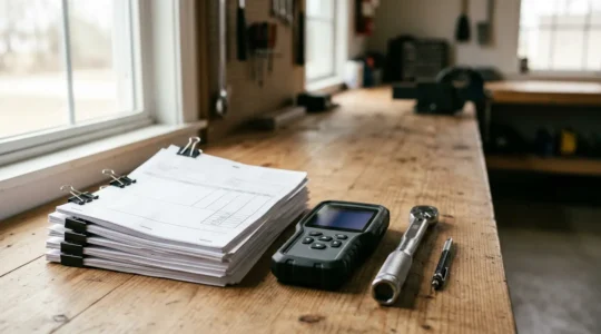 Documentation méticuleuse d'entretien automobile comme bouclier juridique face aux experts d'assurance