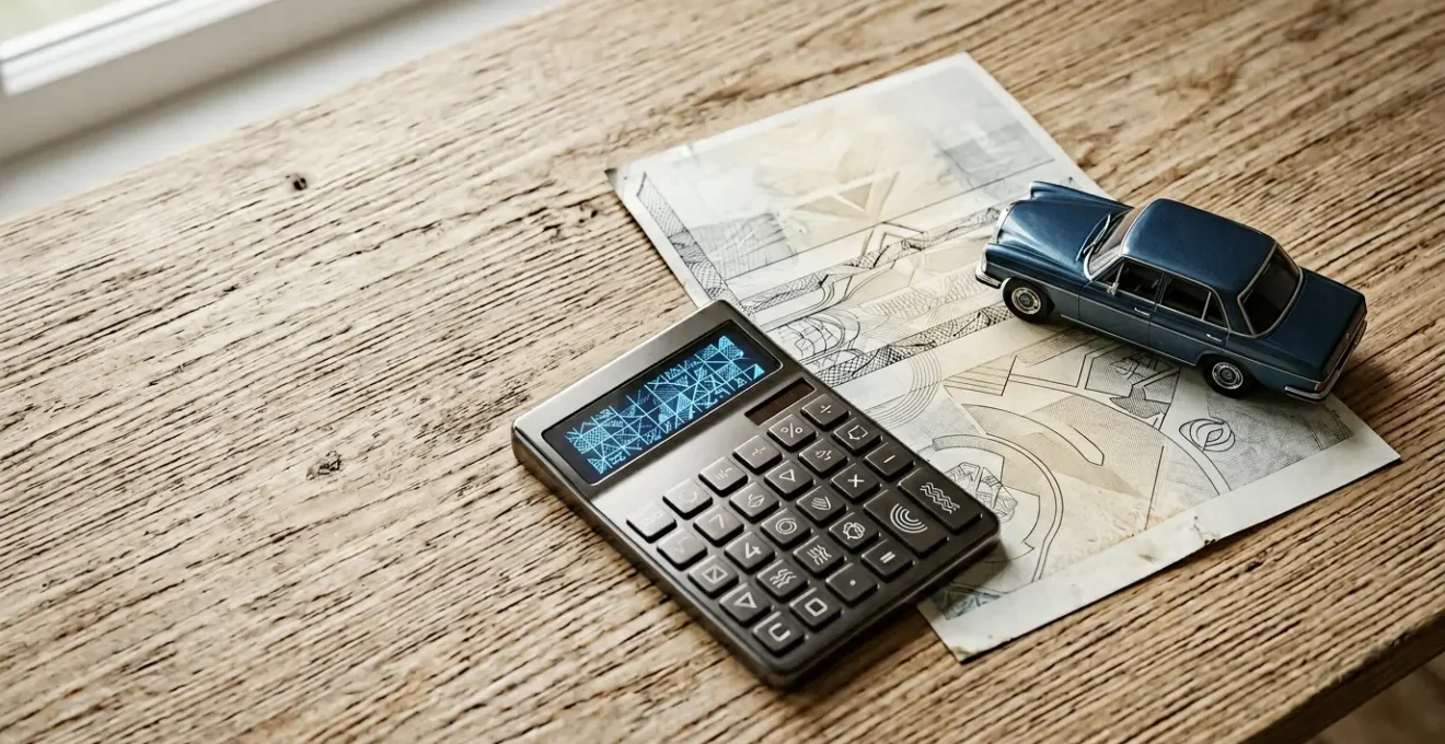 Composition symbolique représentant l'optimisation des assurances automobiles par la gestion stratégique des documents officiels