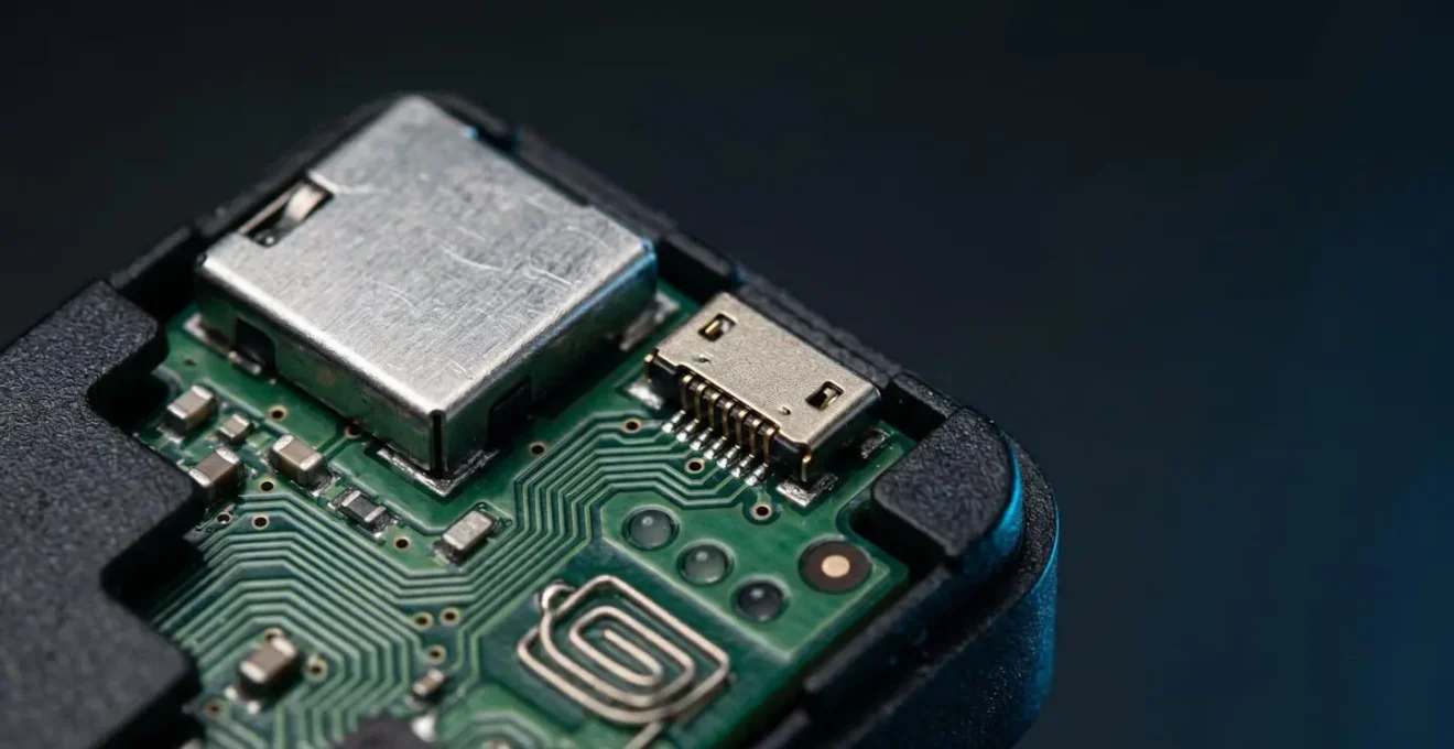Dispositif de traceur GPS autonome pour véhicule avec composants électroniques de sécurité